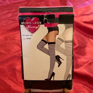 Music Legs Thigh Hi New in packaging SZ 5’-5’10